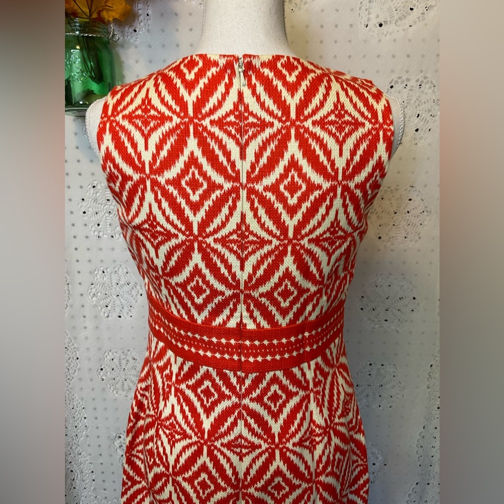 Jones New York Size 8 Woman’s Sleeveless Dress 100% Cotton Lined NWOT SALE ❗️ - Picture 6 of 13